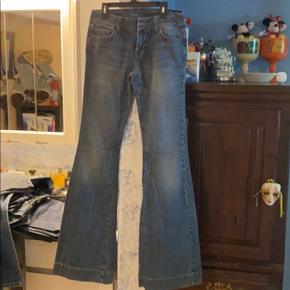 Wide leg jeans size 2